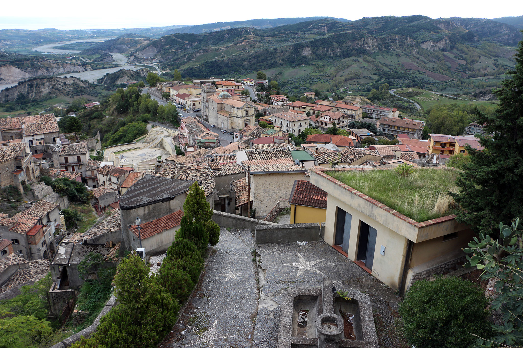 Stilo, veduta verso San Francesco, Calabria